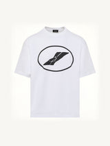 We11done Print T-Shirt in White