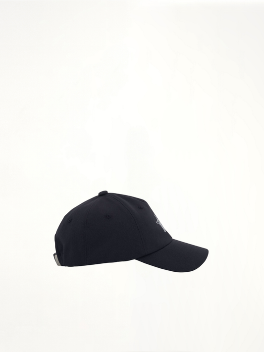 WD One Logo Cap in Black