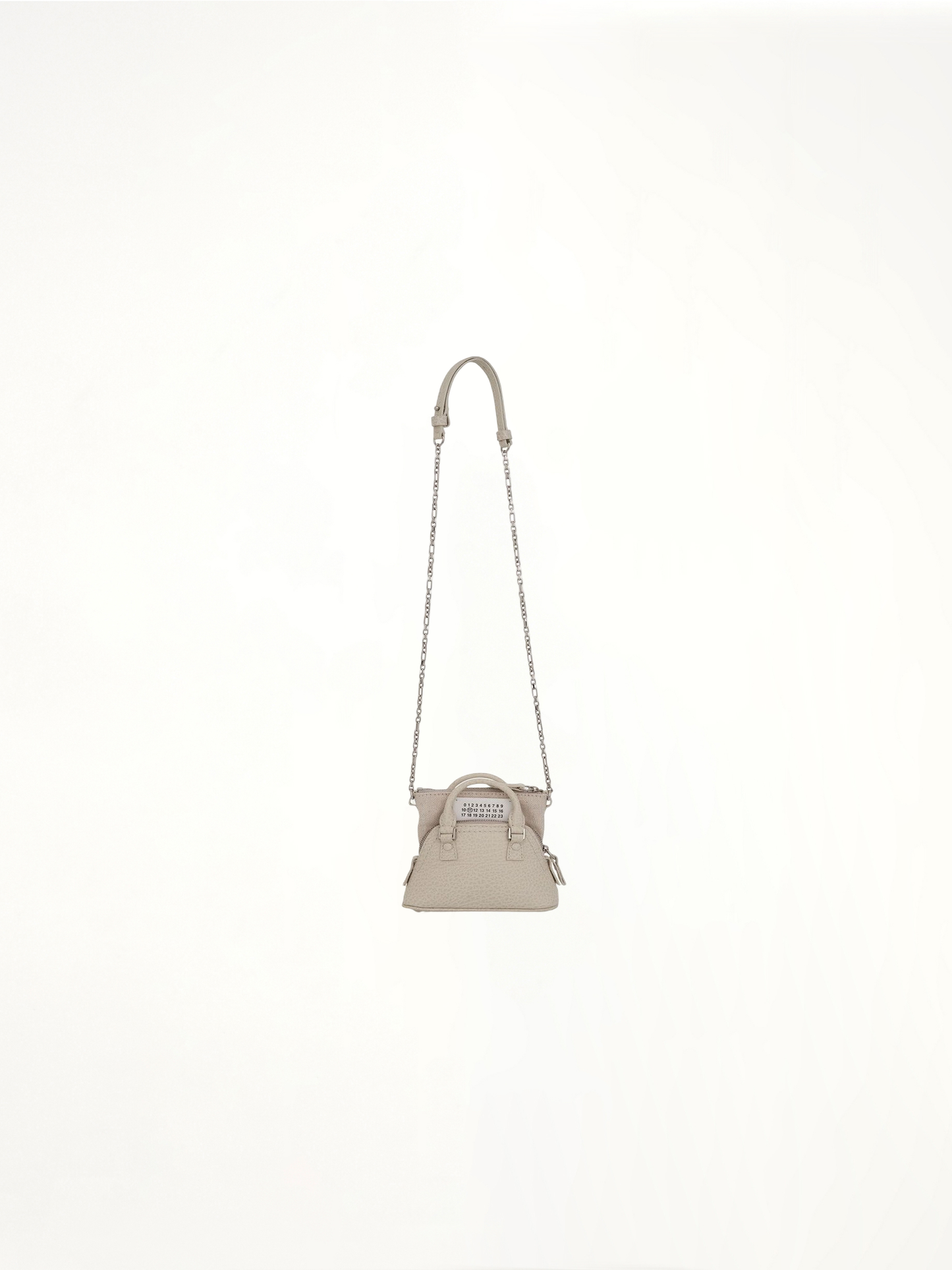 Baby 5AC Leather Bag in Grey