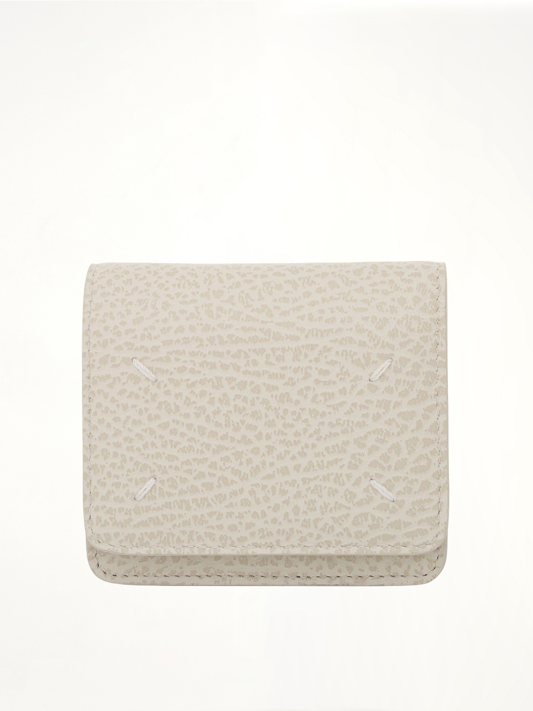 Four Stitches Chain Wallet in Grey