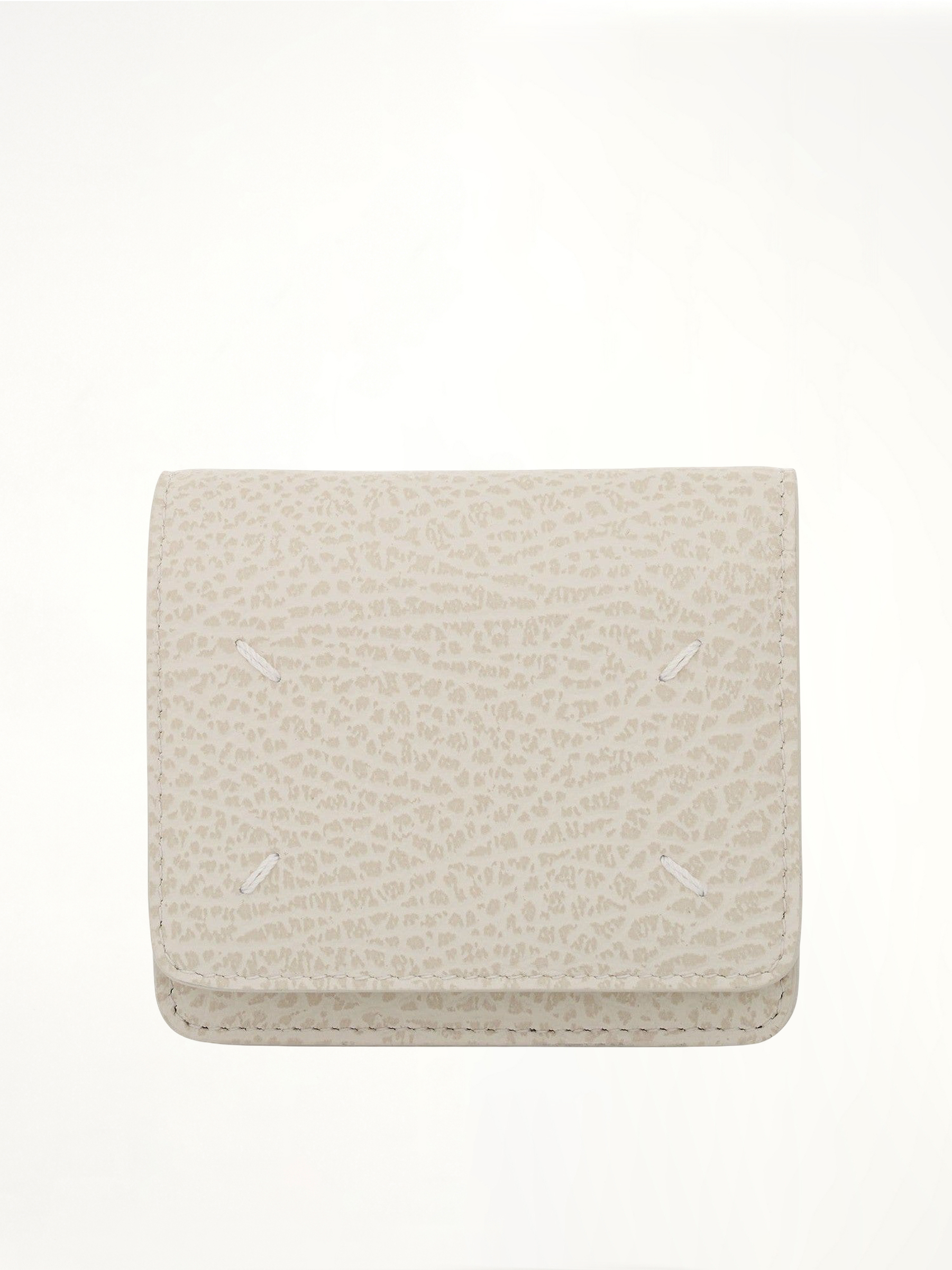 Four Stitches Chain Wallet in Grey