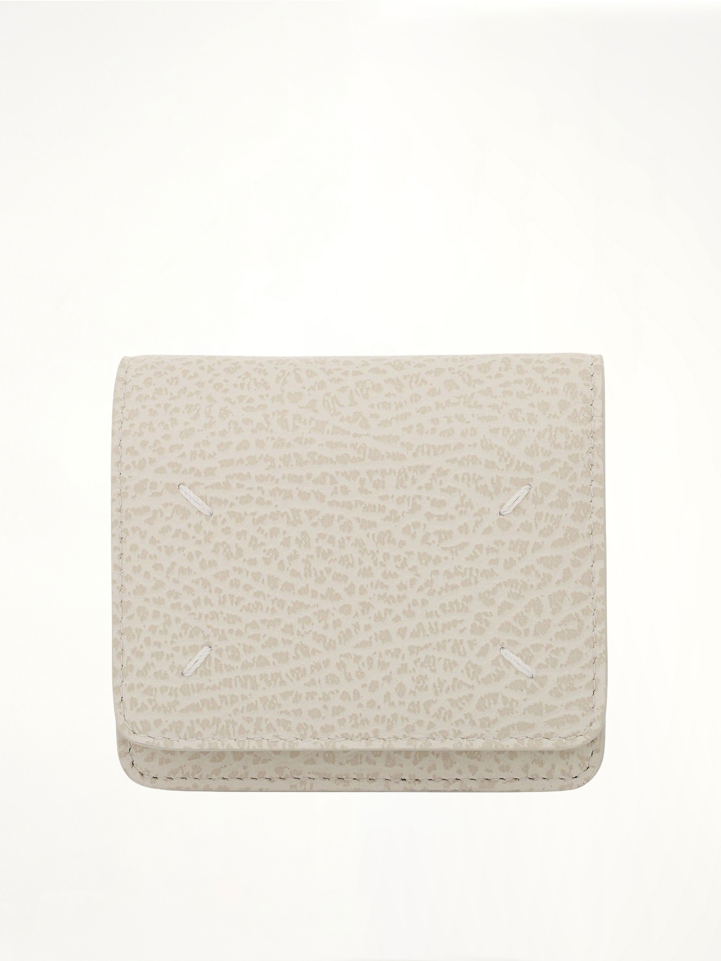 Four Stitches Chain Wallet in Grey