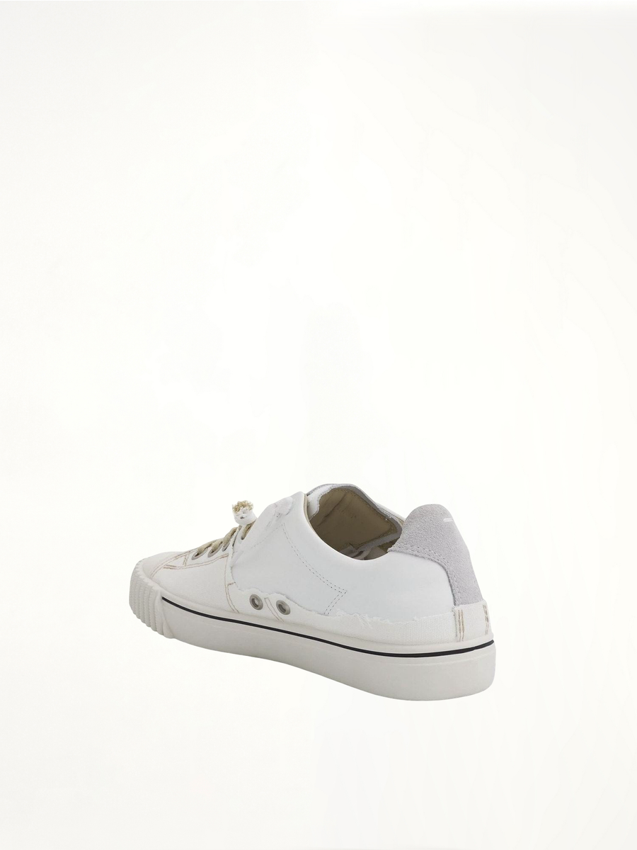 New Evolution Sneaker in White Back View | MAISON MARGIELA