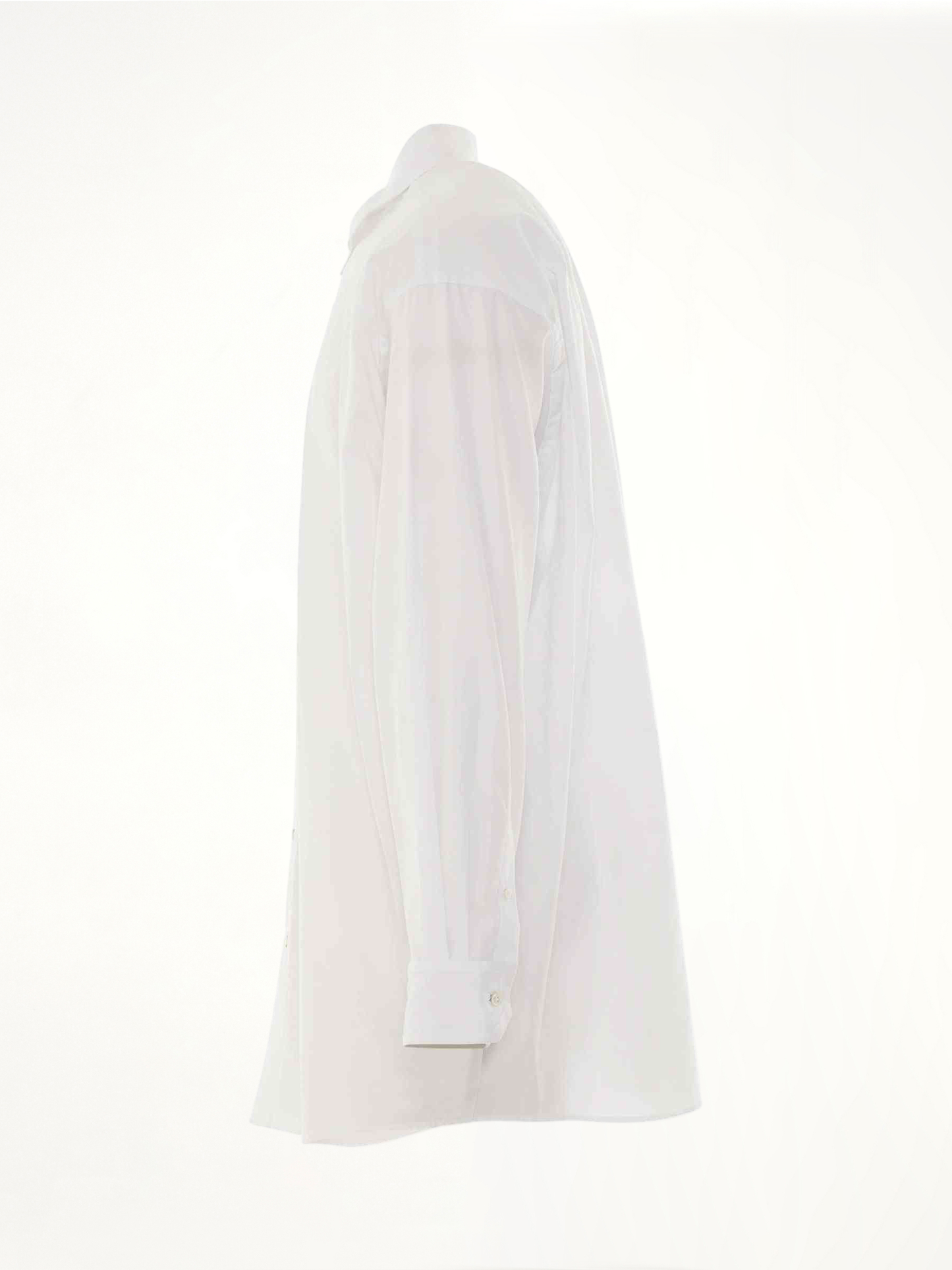 Oversize Long Sleeve Shirt in White