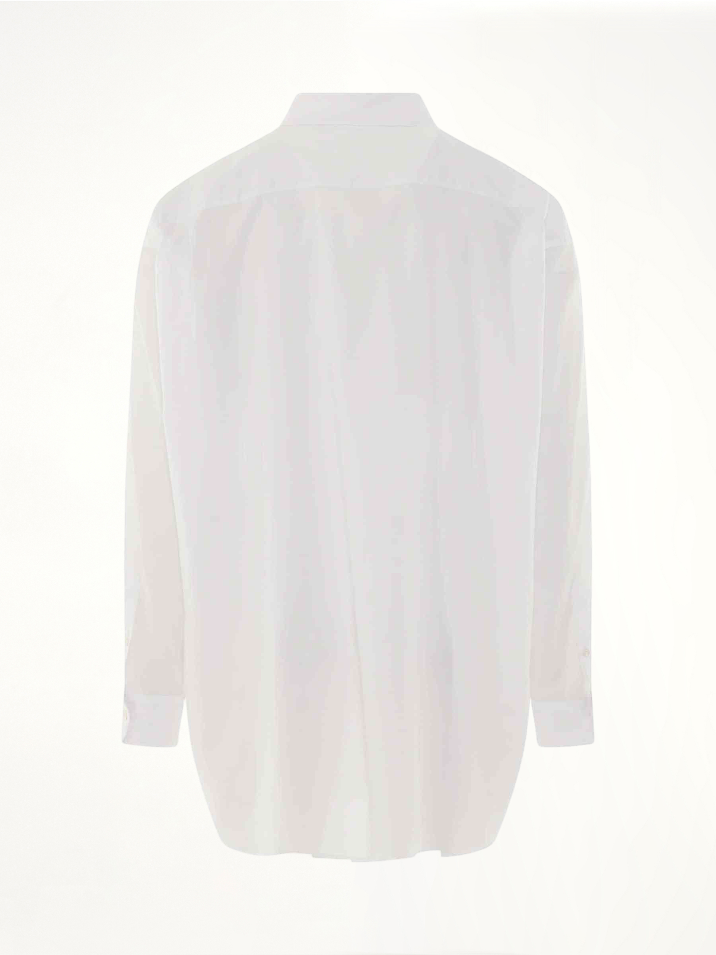 Oversize Long Sleeve Shirt in White