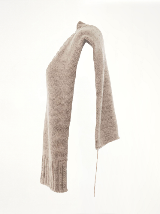 Botanical Dye Knit Vest in Light Brown