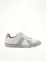 Replica Vintage Leather Sneaker Side View | MAISON MARGIELA