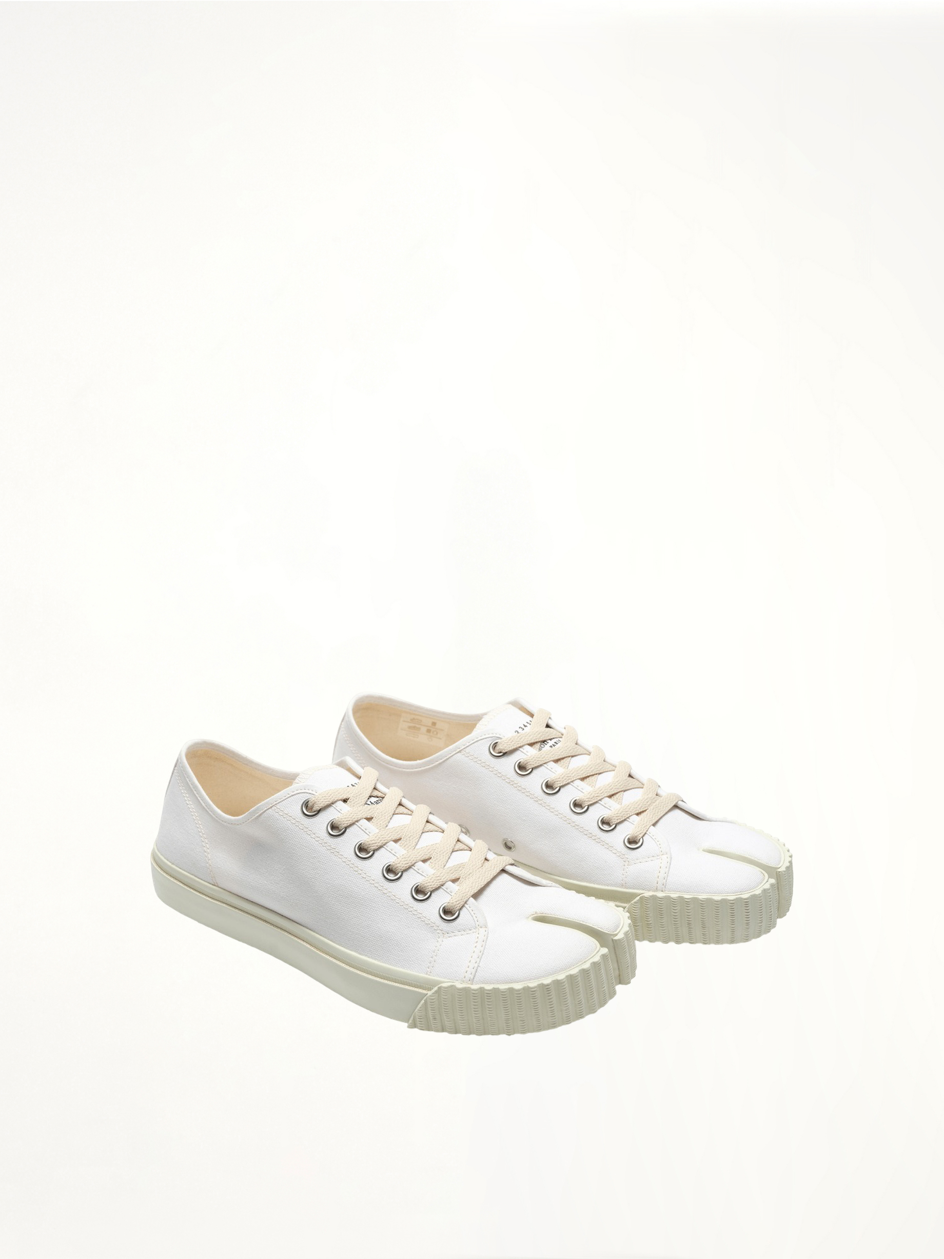 Tabi Sneaker in White Front View | MAISON MARGIELA