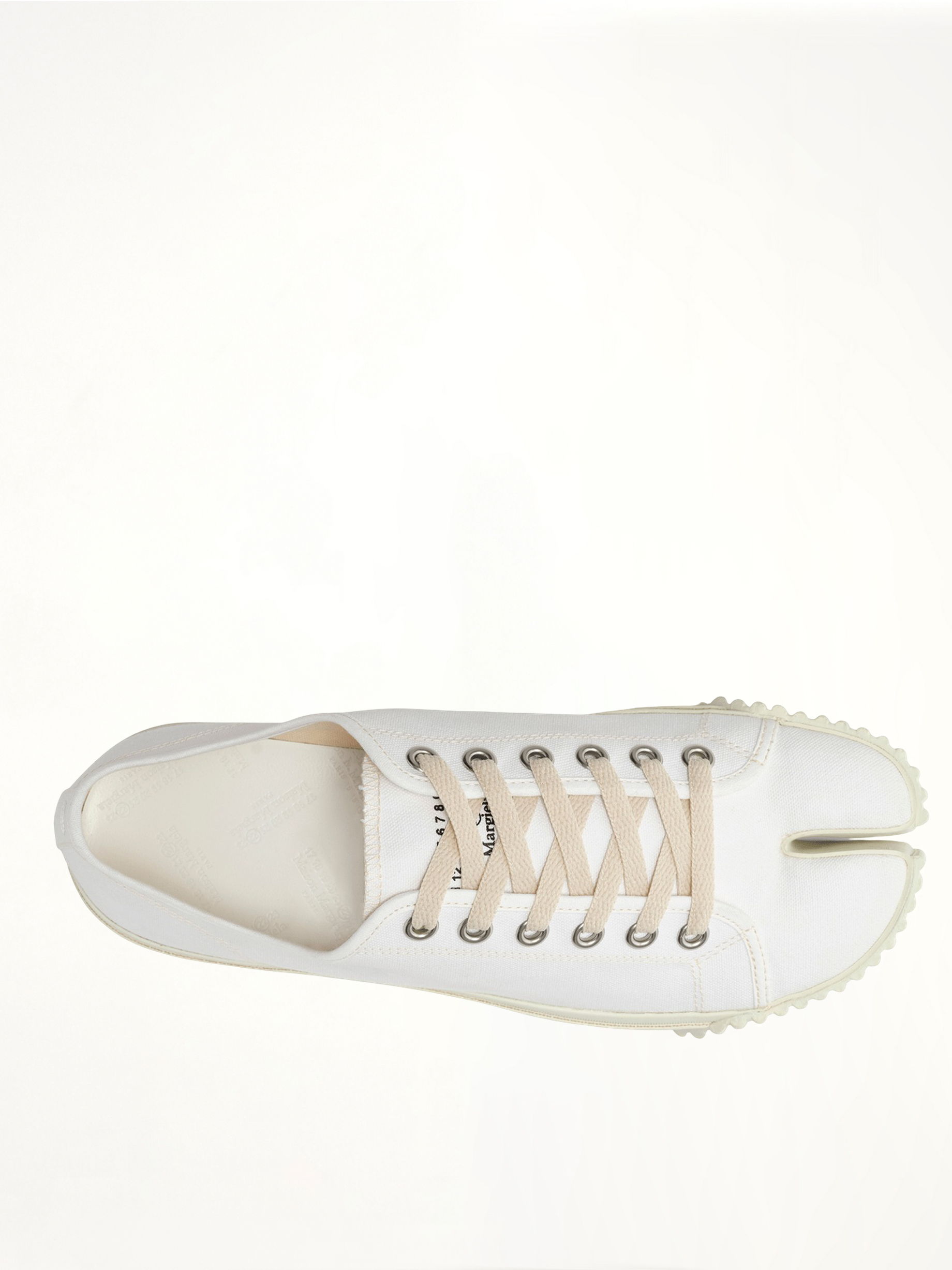 Tabi Sneaker in White Back View | MAISON MARGIELA