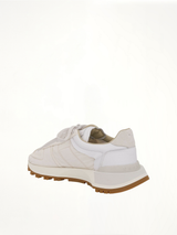 50-50 Sneaker in White Back View | MAISON MARGIELA