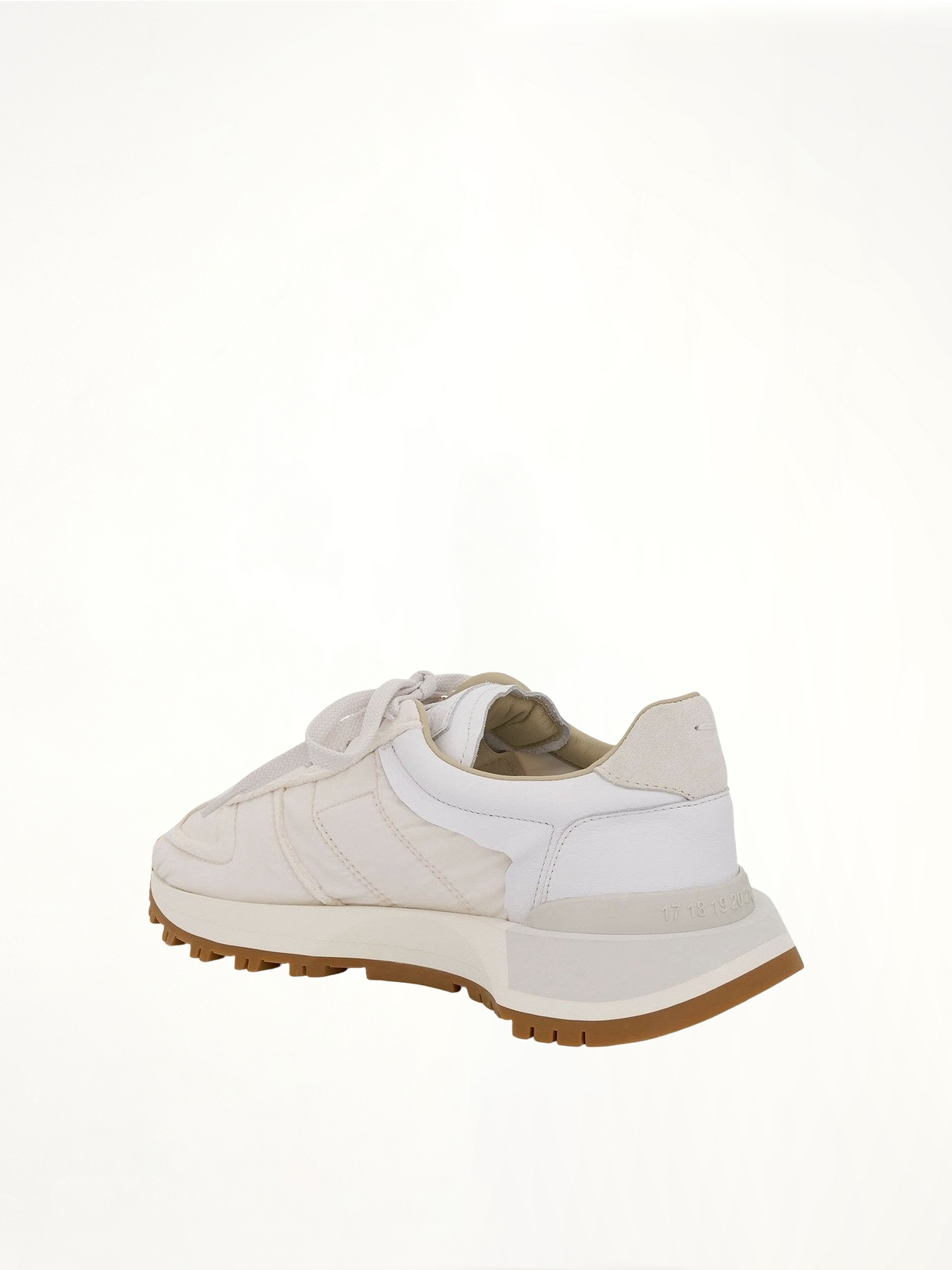 50-50 Sneaker in White Back View | MAISON MARGIELA