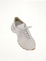 50-50 Sneaker in White Top View | MAISON MARGIELA