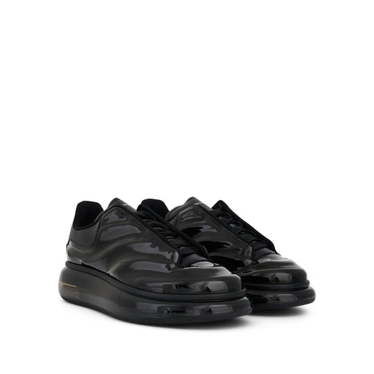 Larry Lux Transparent Sneaker in Black