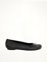 Fetish Pump Flat in Black Side View | BALENCIAGA