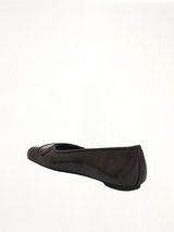 Fetish Pump Flat in Black Back View | BALENCIAGA