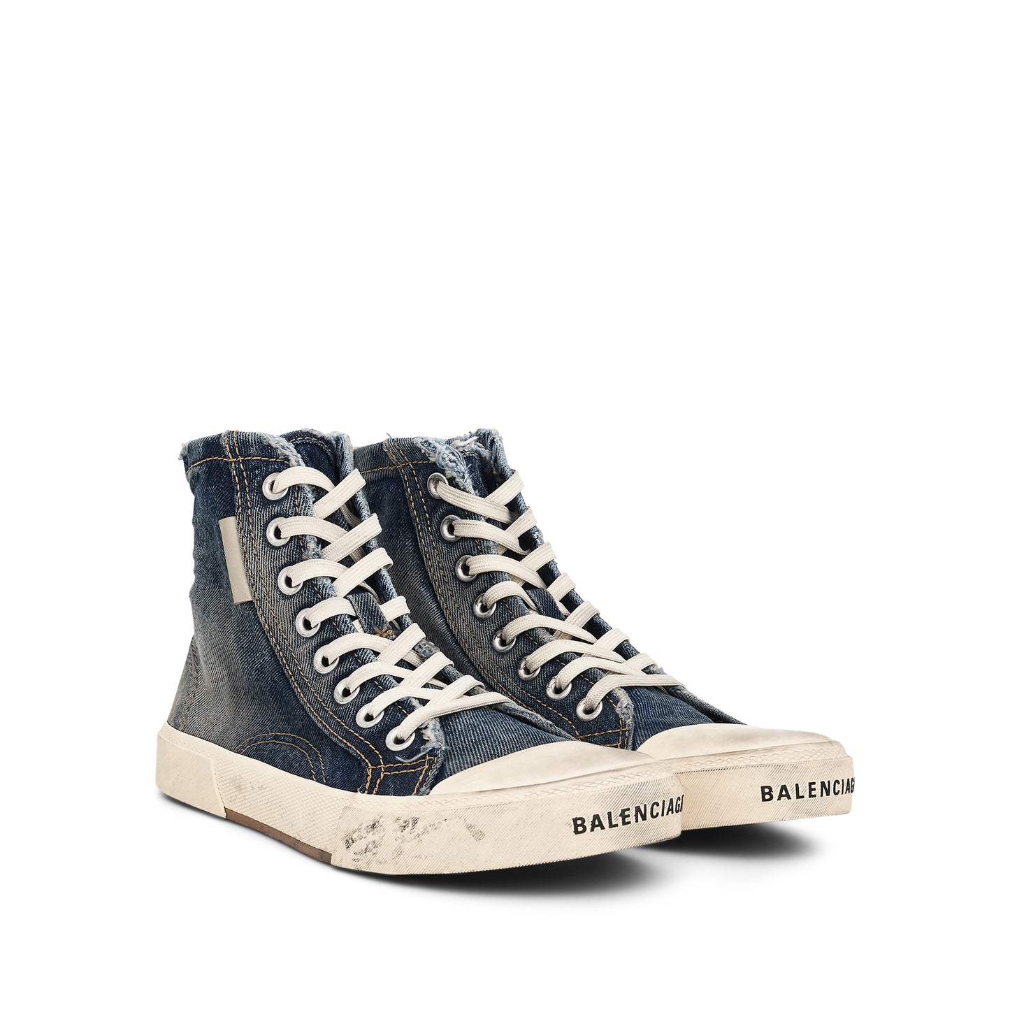 Paris High Sneaker Denim in Blue