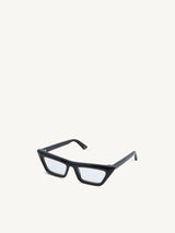Twenty Two Sunglasses with Grey Lens in Black
