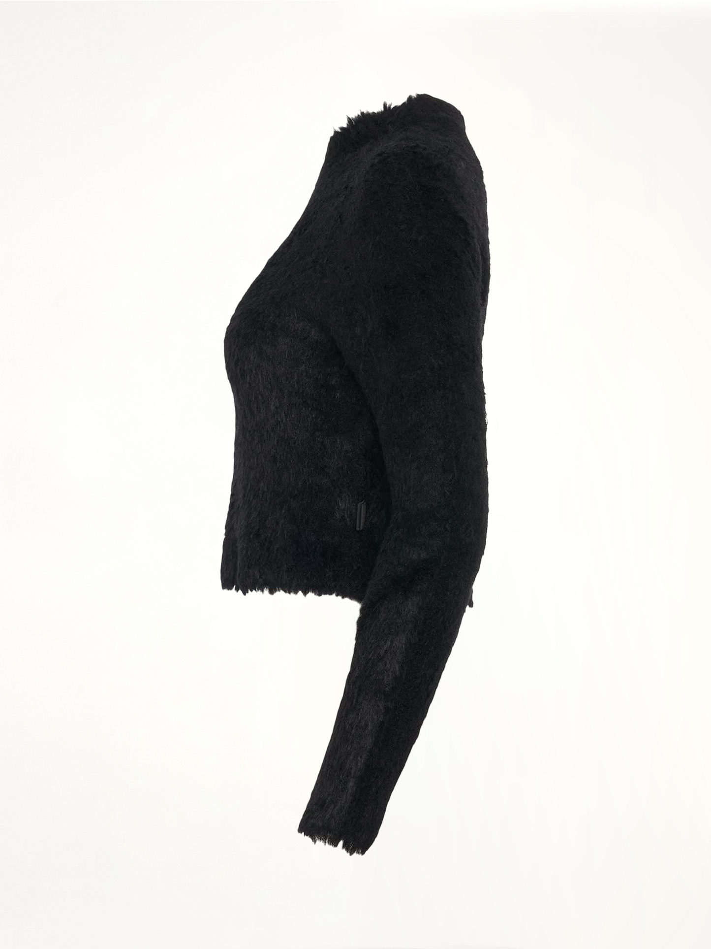 Fluffy Sweater in Black