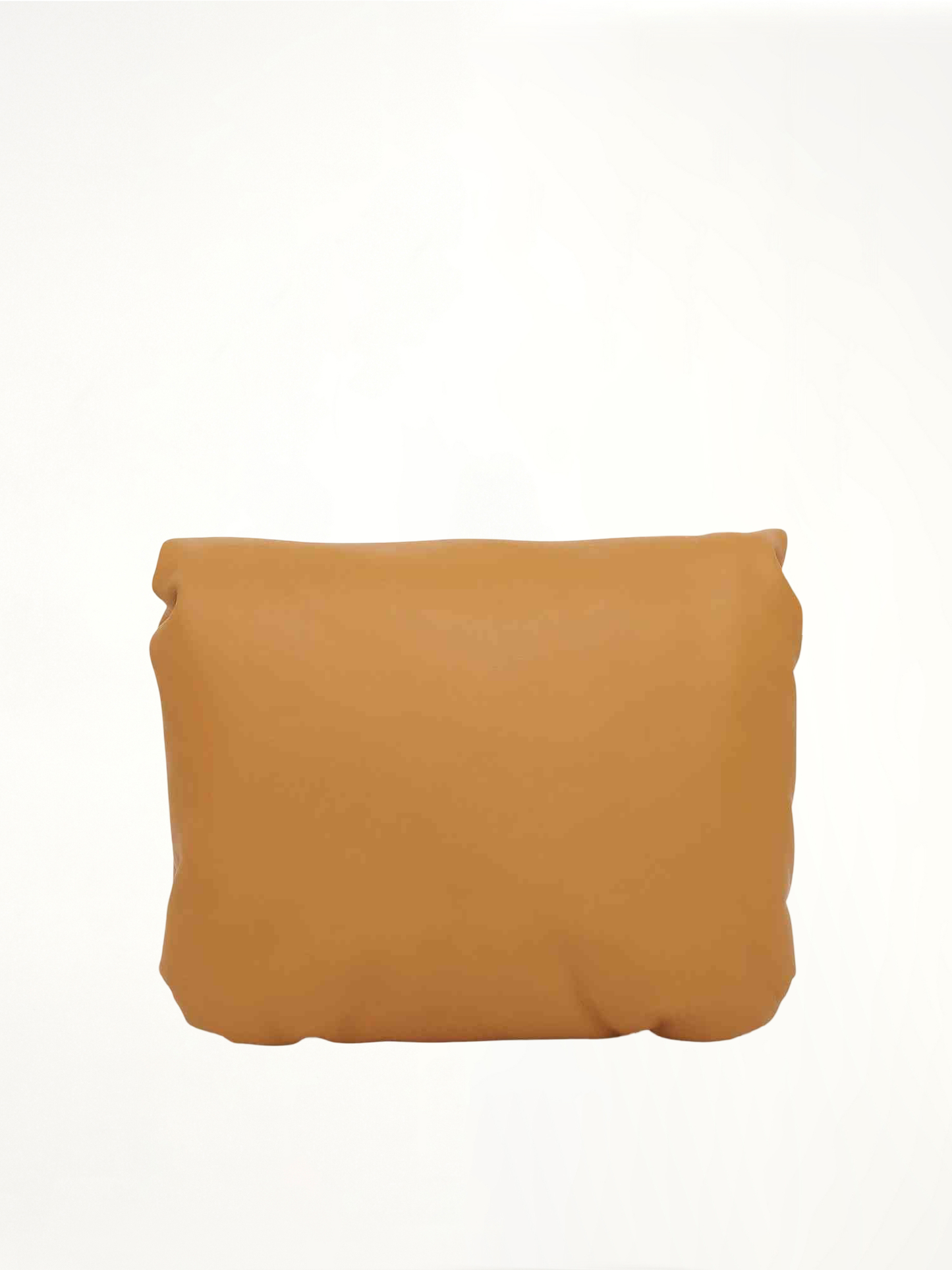 Puffer Goya Bag in Shiny Nappa Lambskin in Camel