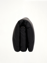 Puffer Goya Bag in Shiny Nappa Lambskin in Black