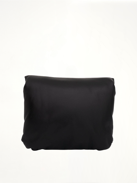 Puffer Goya Bag in Shiny Nappa Lambskin in Black