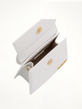 Le Chiquito Moyen Leather Bag in White
