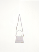 Le Chiquito Moyen Leather Bag in White