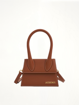 Le Chiquito Moyen Leather Bag in Light Brown