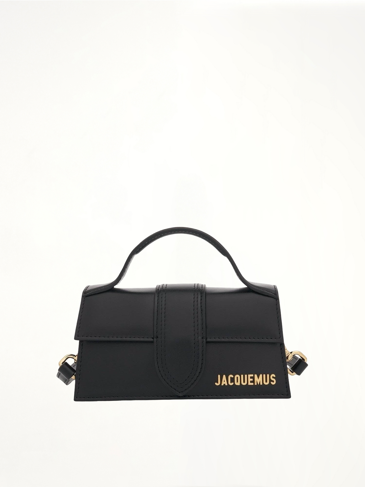 Le Bambino Mini Leather Bag in Black