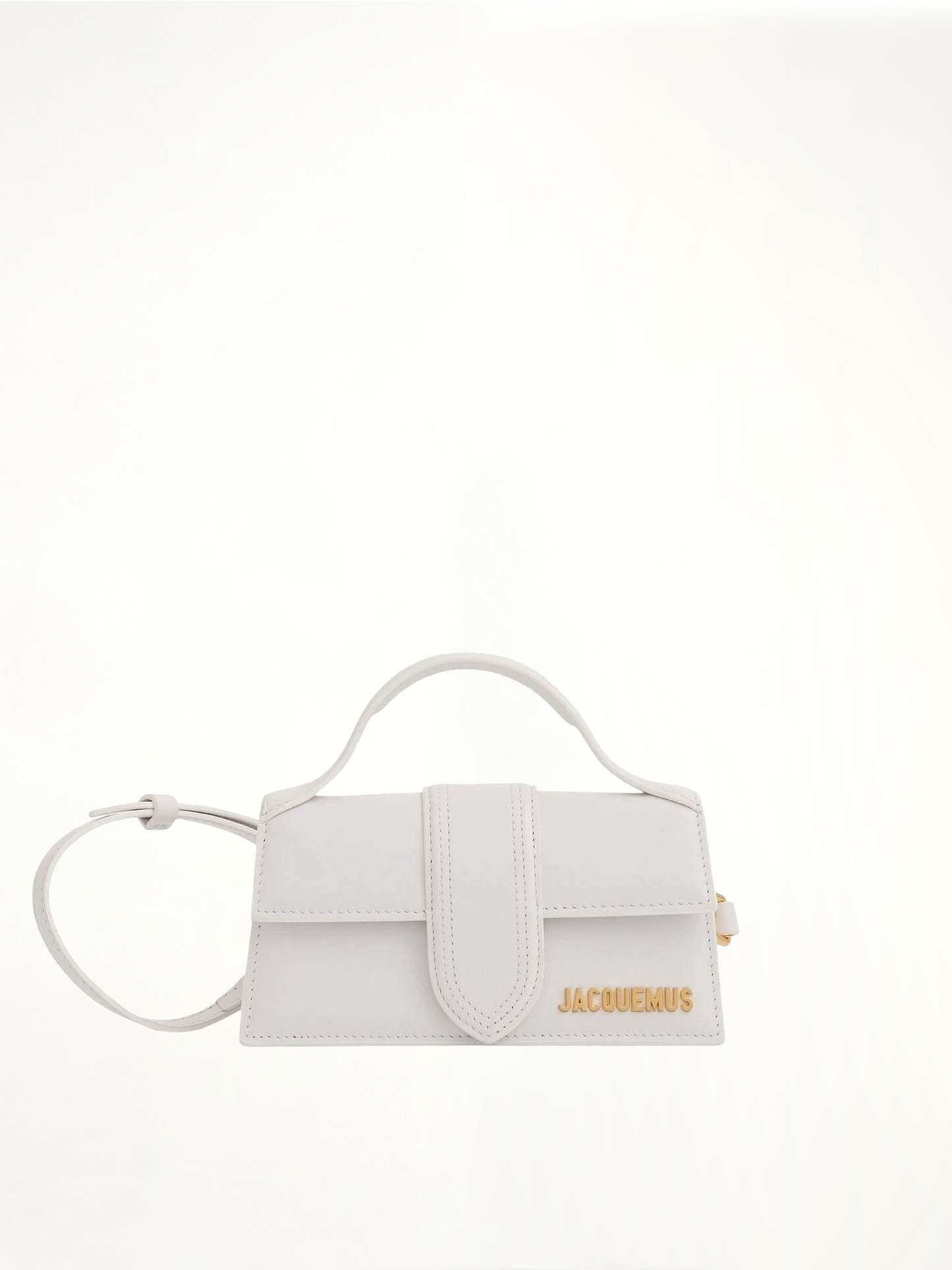Le Bambino Mini Leather Bag in White