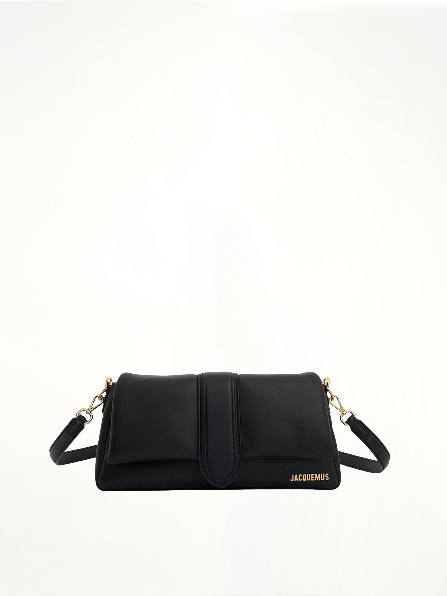 Le Bambimou Leather Bag in Black