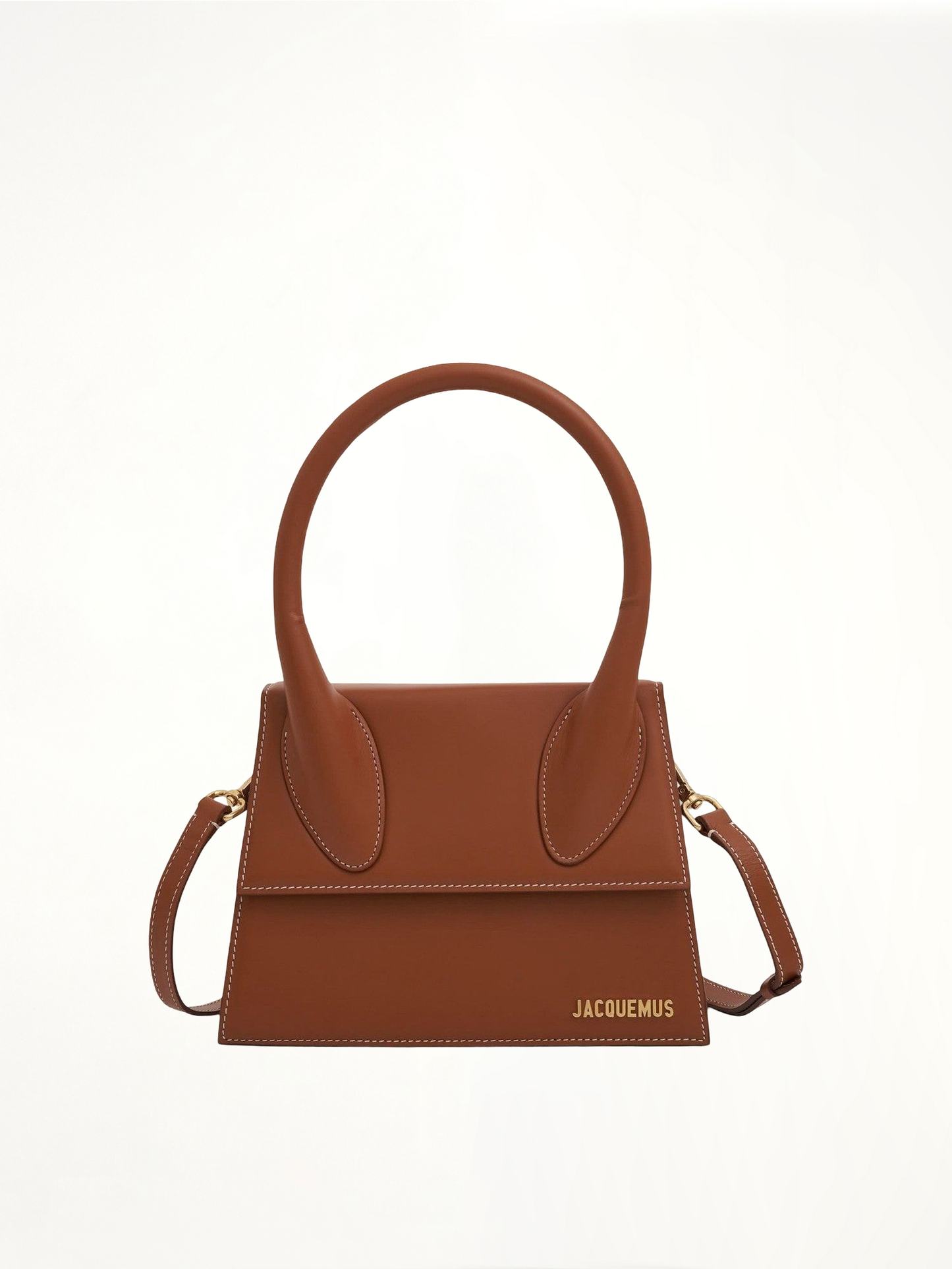 Le Grand Chiquito Leather Bag in Light Brown