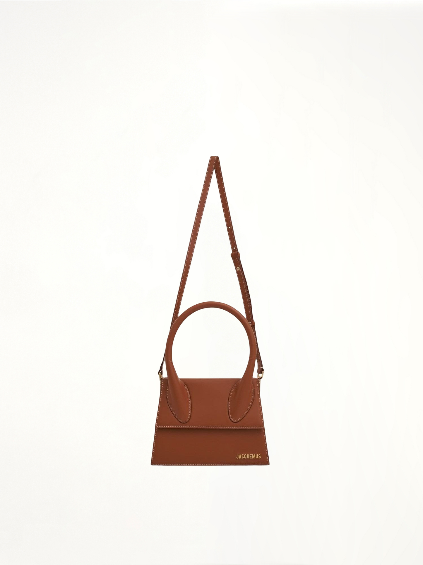 Le Grand Chiquito Leather Bag in Light Brown