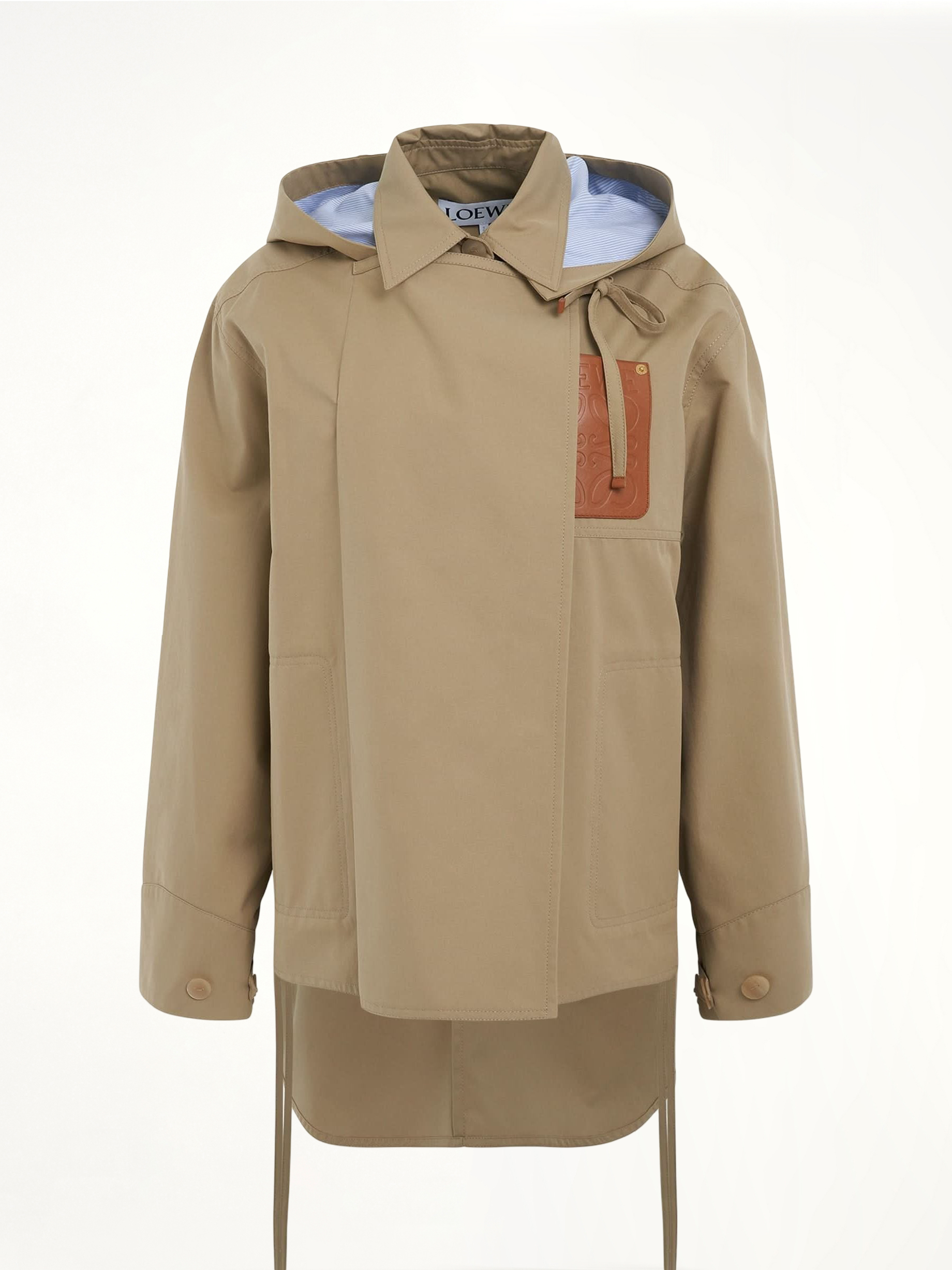 Military Hooded Parka in Sweet Caramel