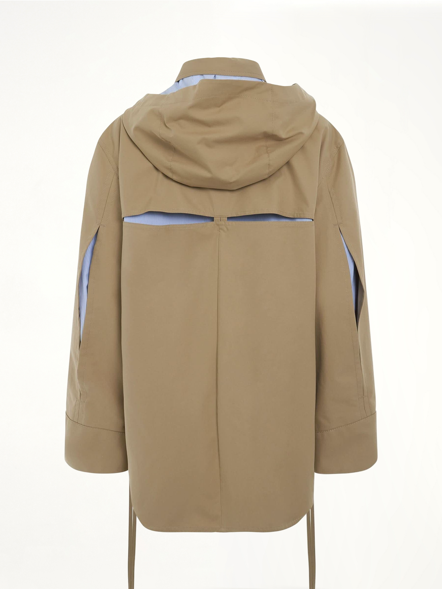 Military Hooded Parka in Sweet Caramel
