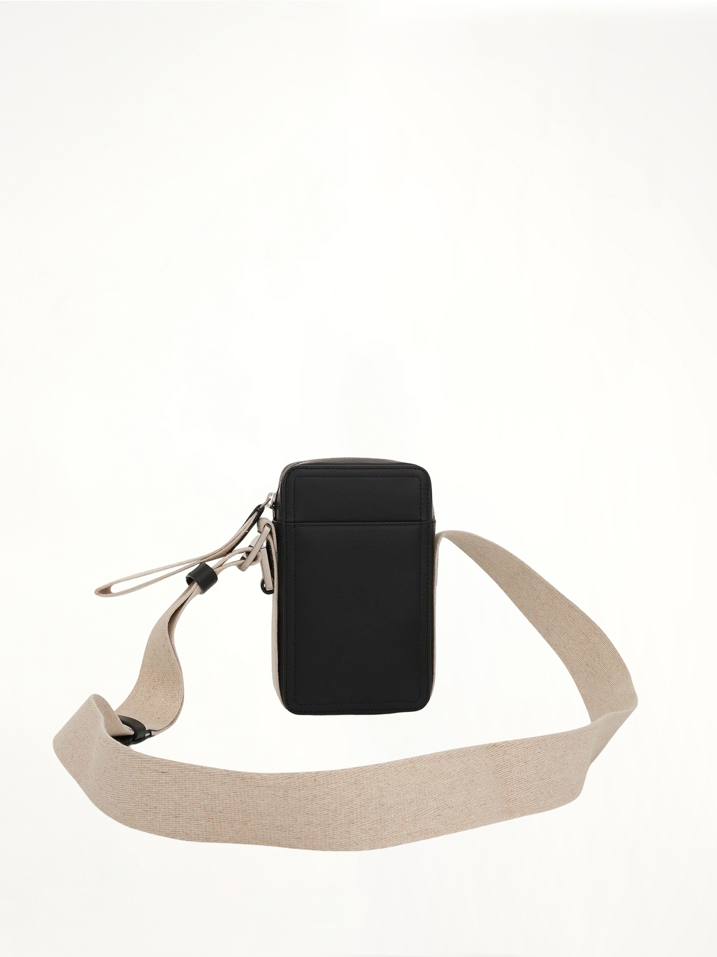 Le Cuerda Vertical Leather Bag in Black