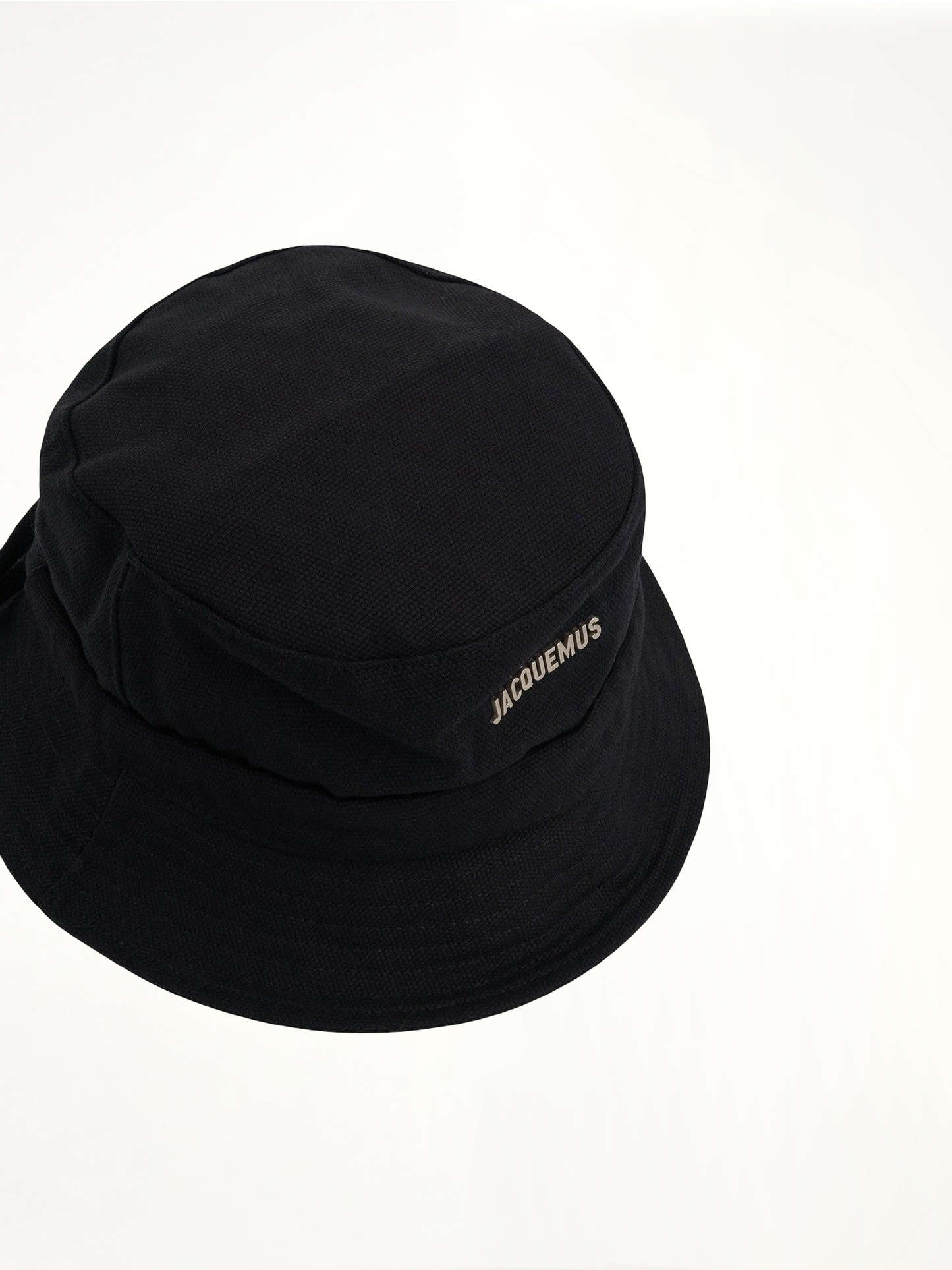 Gadjo Knotted Bucket Hat in Black