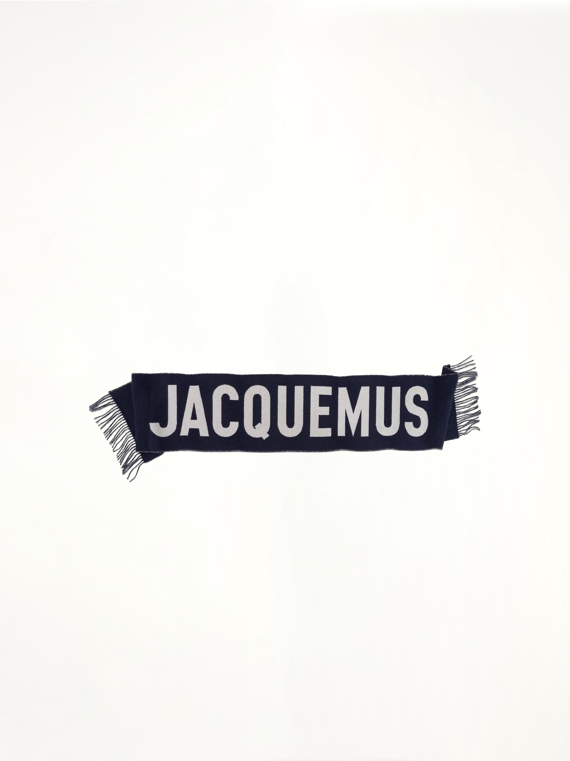 L'echarpe Jacquemus Scarf in Navy