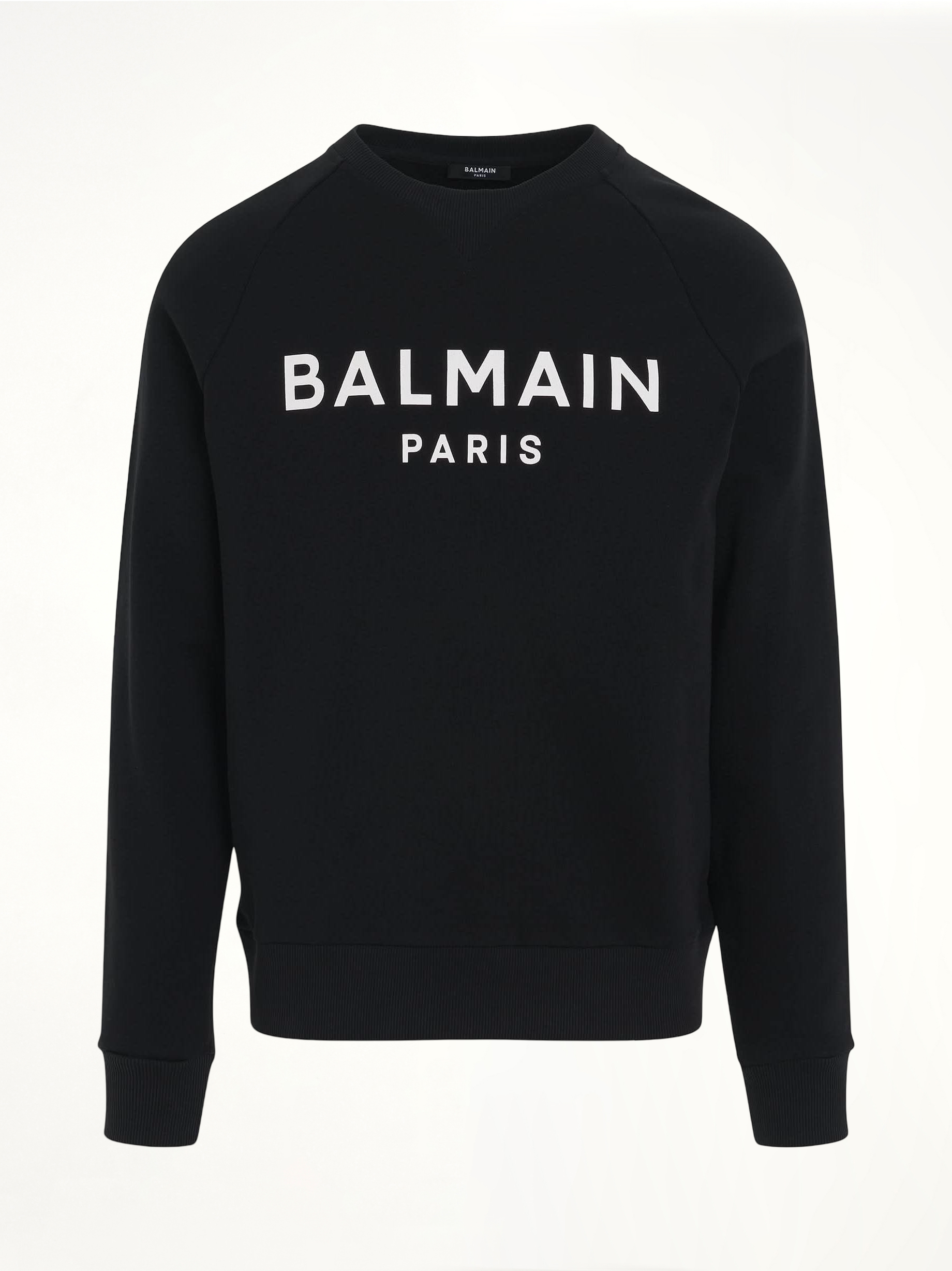 Classic Logo Print Sweatshirt in Black