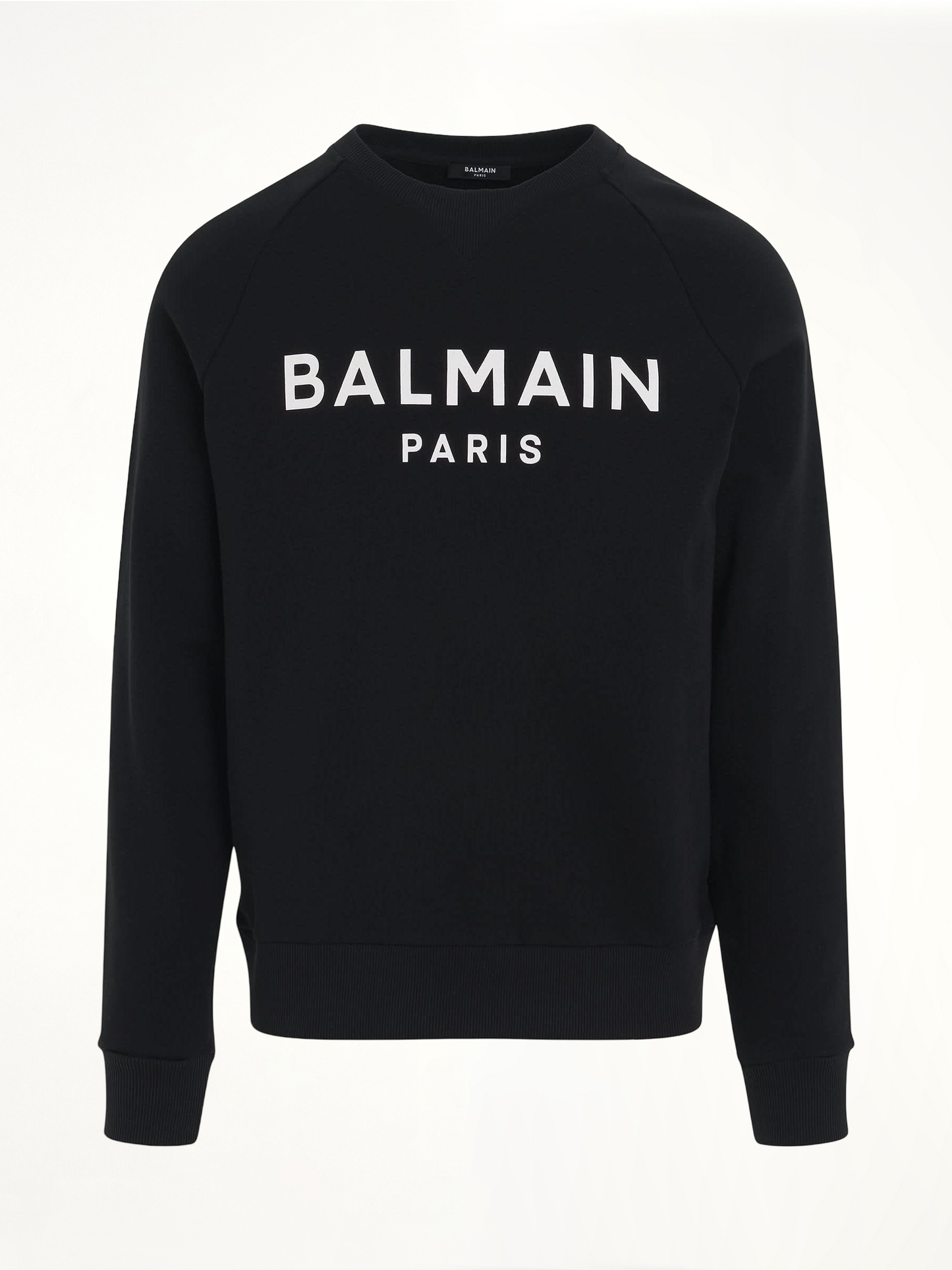 Classic Logo Print Sweatshirt in Black