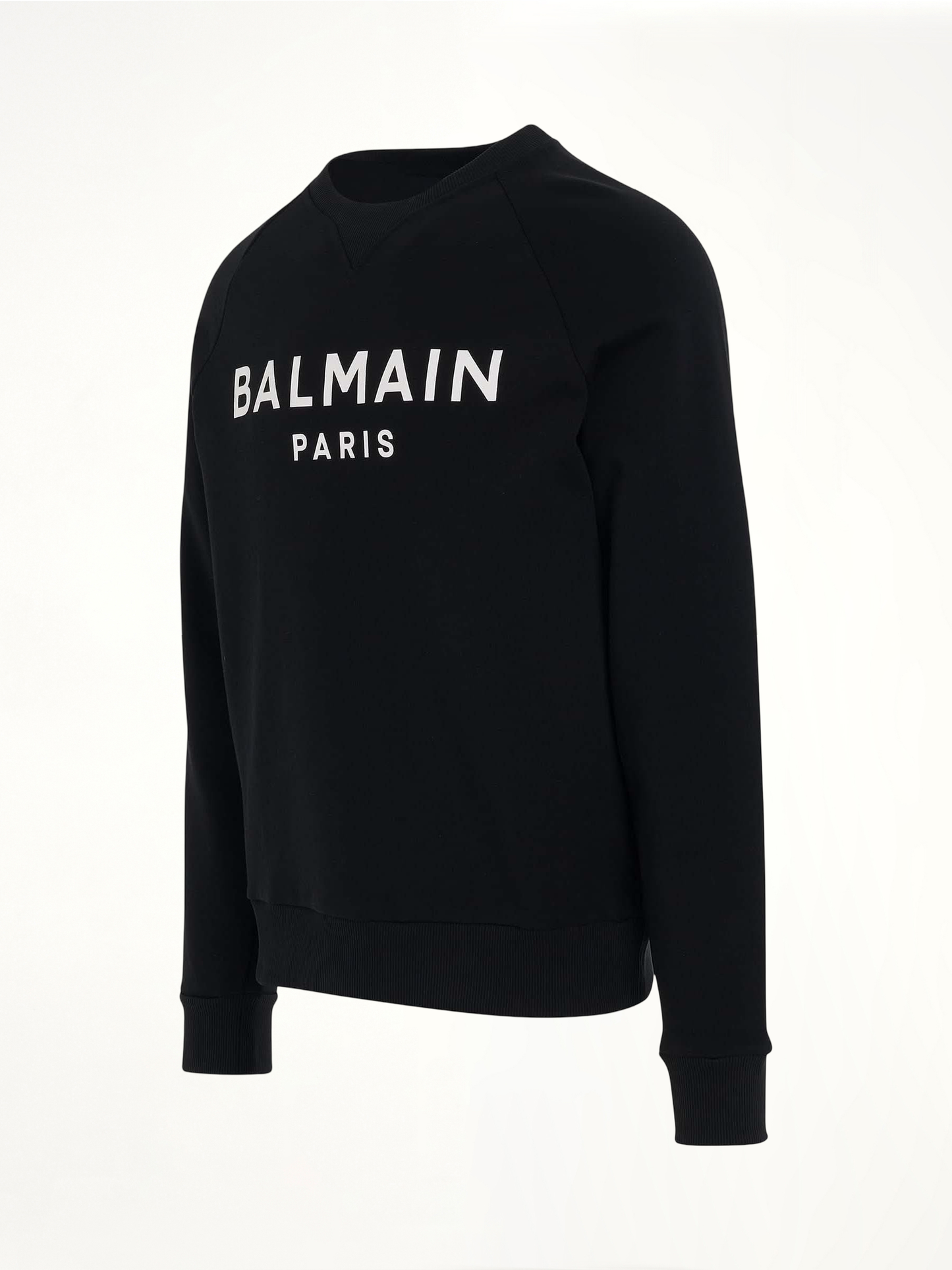 Classic Logo Print Sweatshirt in Black