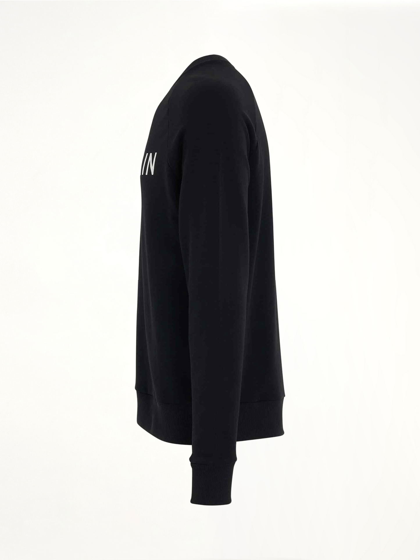 Classic Logo Print Sweatshirt in Black