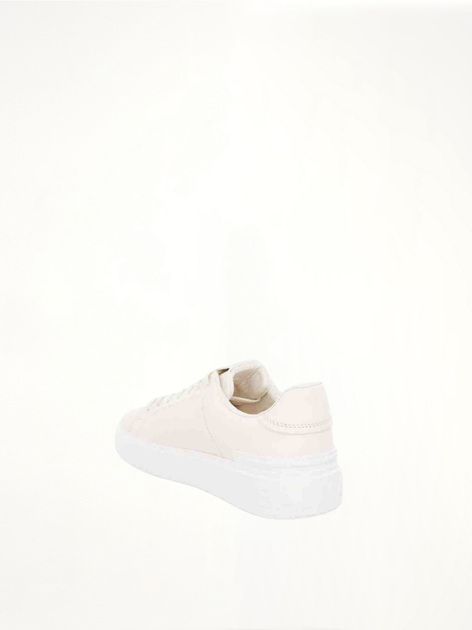 B-Court Calfskin Sneaker in White