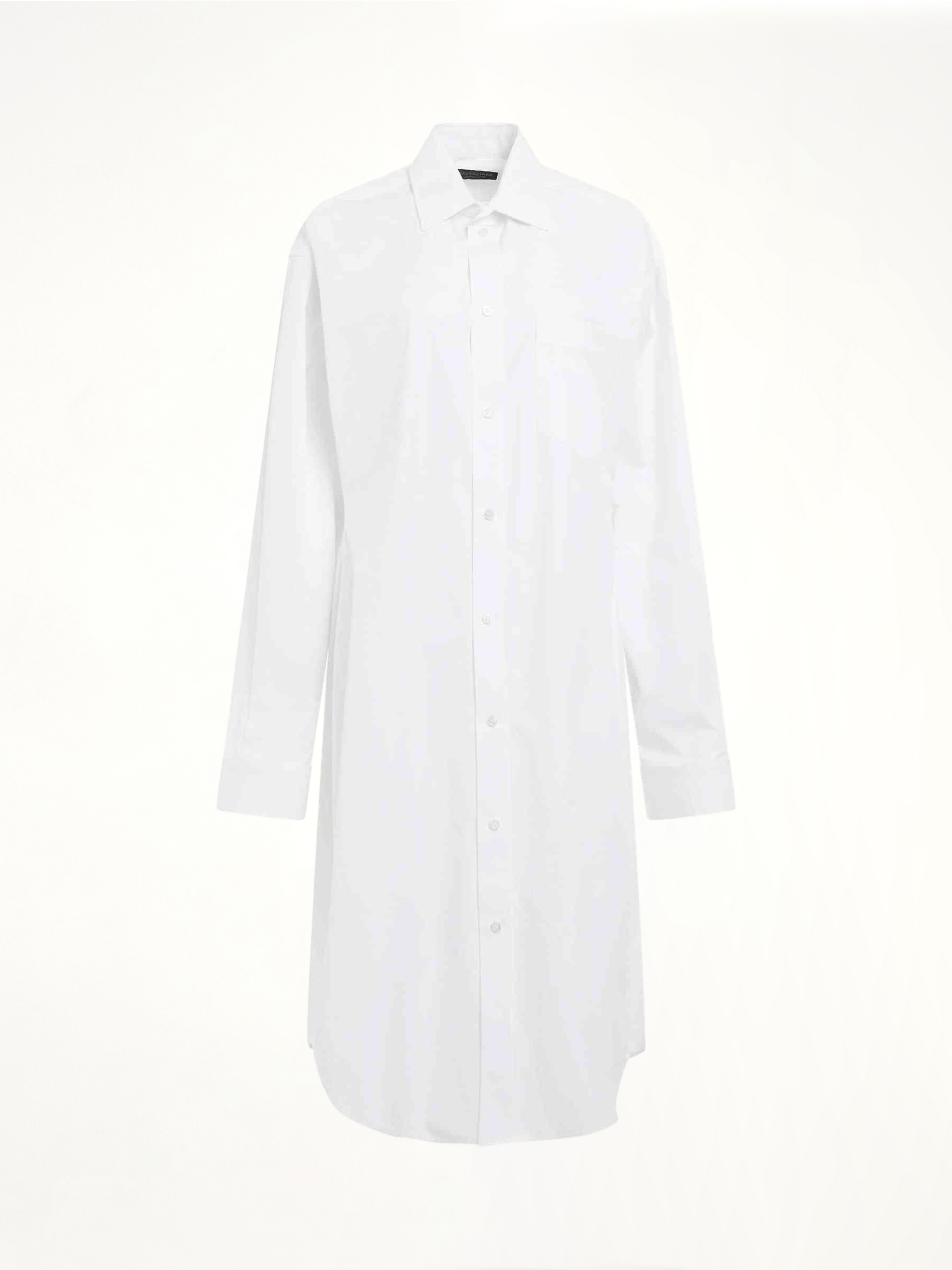 Hourglass Dress in White