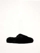 Teddy Mule in Black Side View | BALENCIAGA
