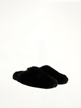 Teddy Mule in Black Front View | BALENCIAGA
