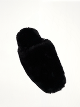 Teddy Mule in Black Top View | BALENCIAGA