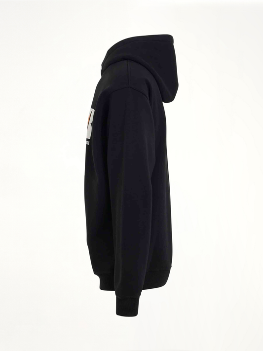 Decade of Speed Hoodie in Jet Black