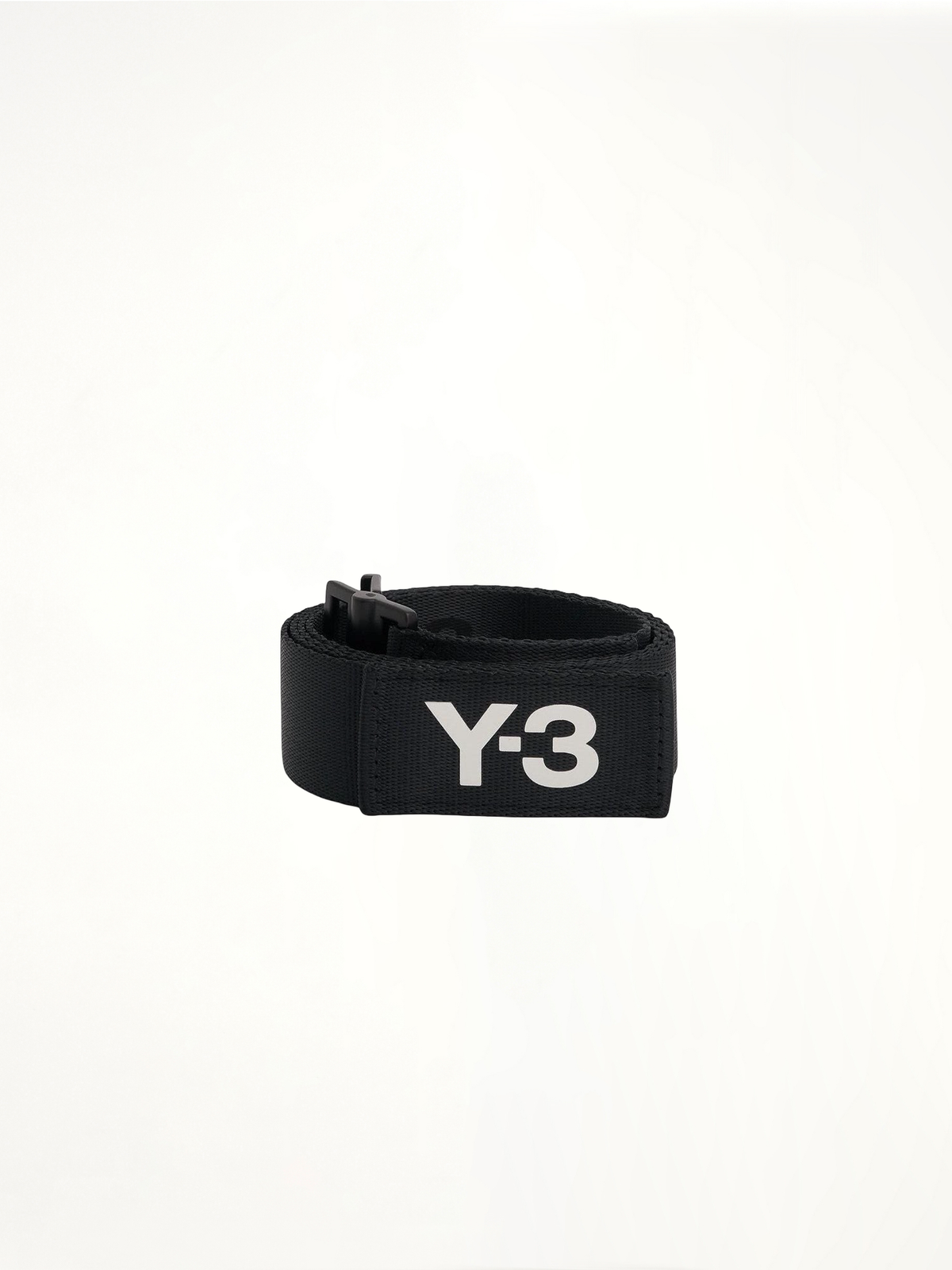 Y-3 黑色经典标志腰带