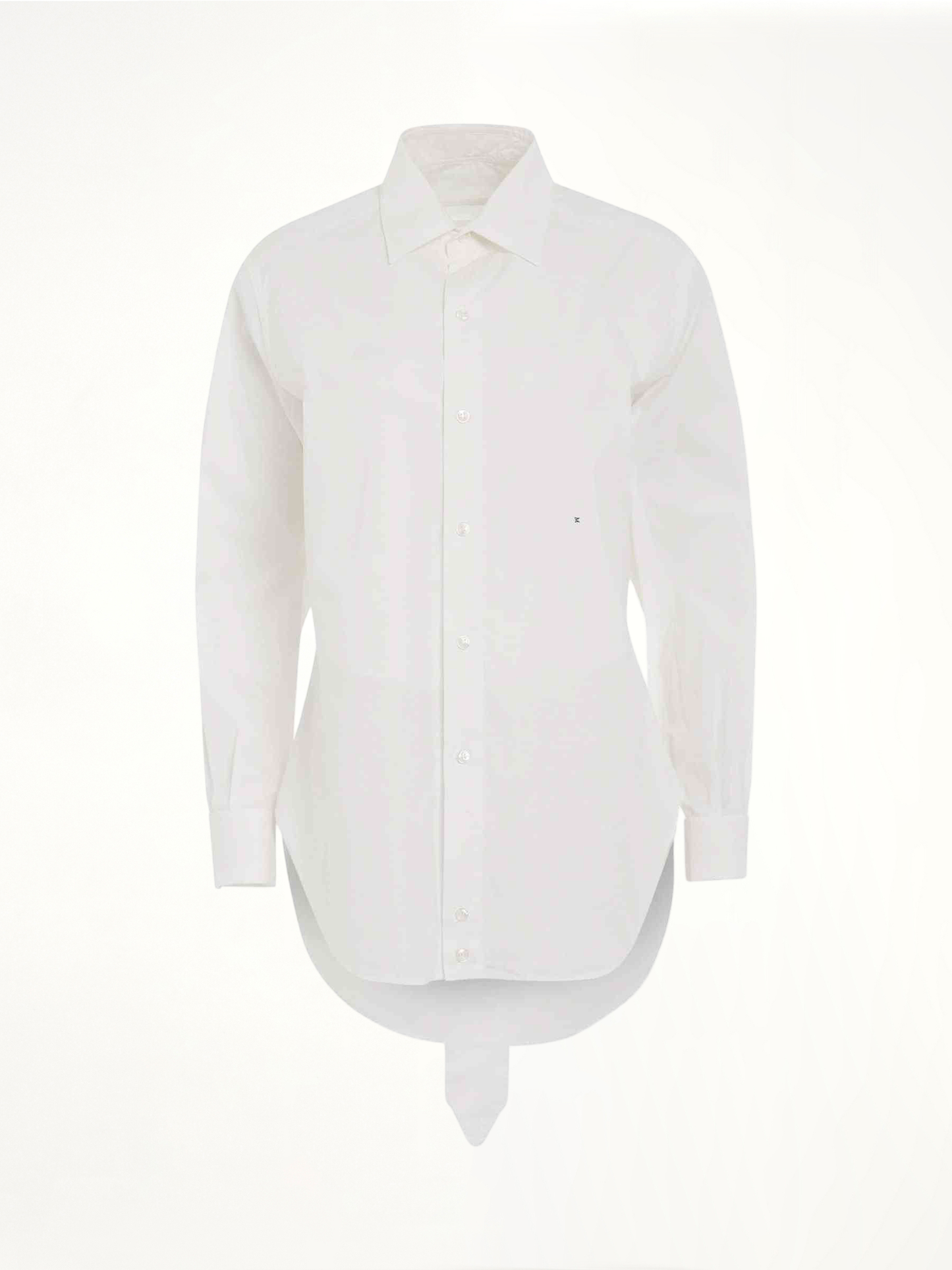 M Cotton Poplin Shirt in White